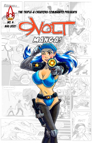 9 Volt Comics #4 Manga!